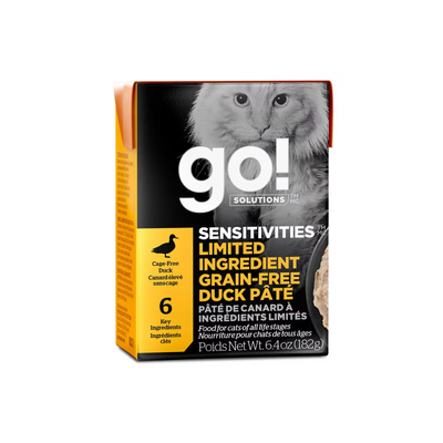 Go! Solutions Sensitivities Limited Ingredient Duck Pate Wet Cat Food