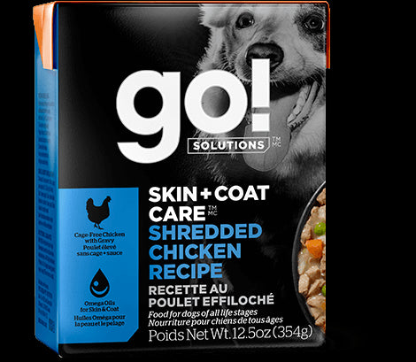 Go! Solutions Skin & Coat Tetra Shredded Chicken Recipe