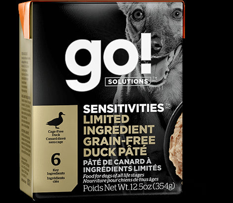 Go! Solutions Tetra Limited Ingredient Grain Free Duck Pate