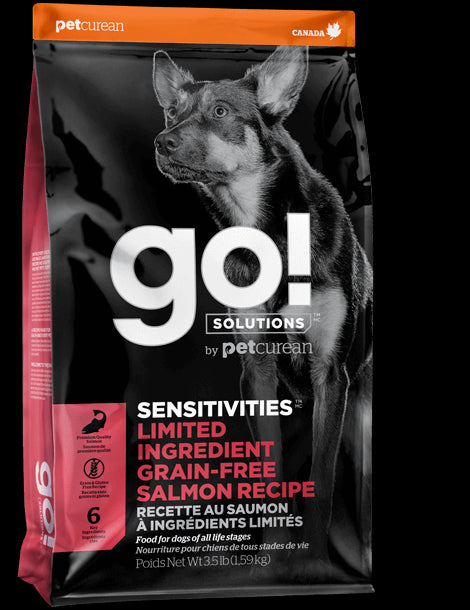 Go! Solutions Sensitivities Limited Ingredient Grain Free Salmon Recipe for Dogs