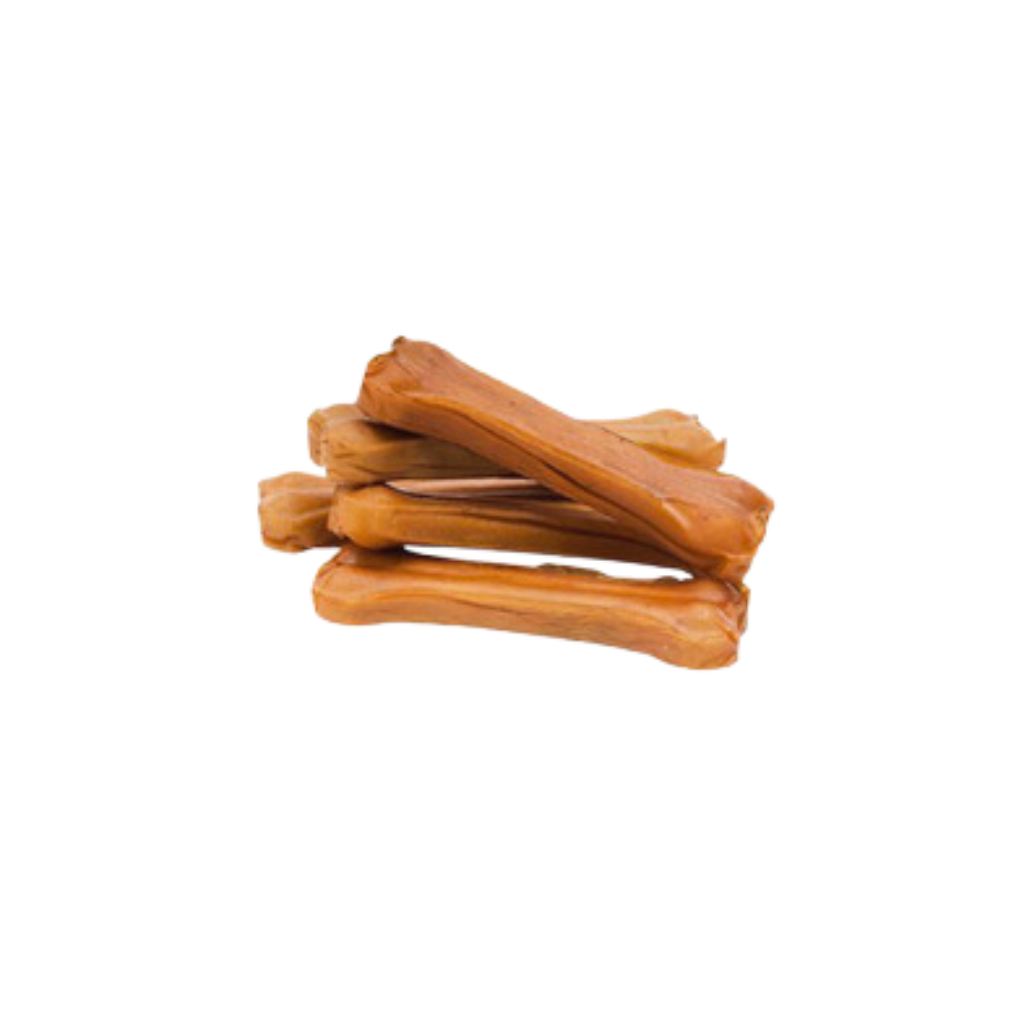 Rollover Pressed Porkhide Bone Medium Dog Treat