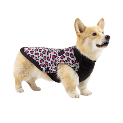 Canada Pooch Northern Knit 2.0 Sweater - Pink Camo