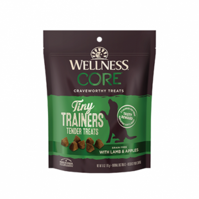 Wellness CORE Tiny Trainers Tender Treats Grain Free Lamb & Apple Dog Treats