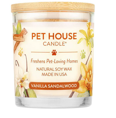 Pet House Candle Vanilla Sandalwood