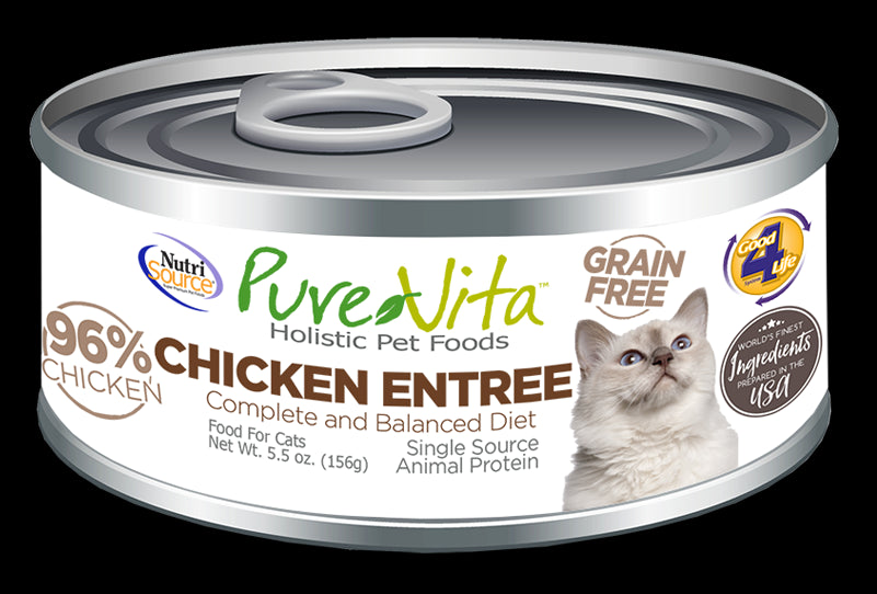 NutriSource PureVita Chicken Entrée Wet Cat Food