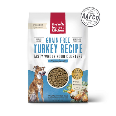 The Honest Kitchen Whole Food Clusters Grain Free Turkey Dog Food