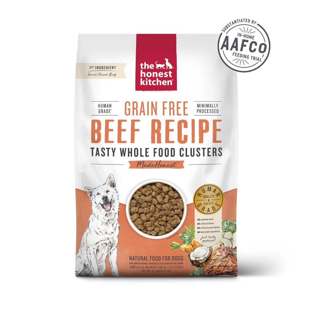 The Honest Kitchen Whole Food Clusters Grain Free Beef Dog Food