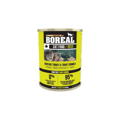 Boreal Heritage Turkey and Trout Cat Can