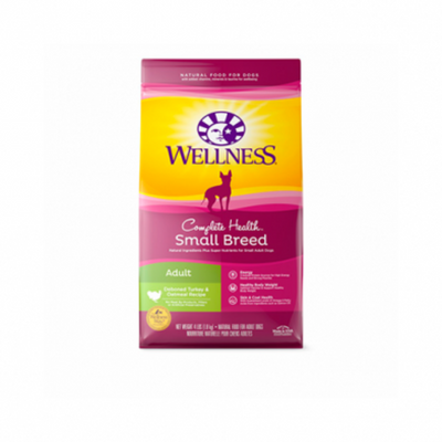 Wellness Complete Health Small Breed Turkey & Oatmeal Recipe Dry Dog Food