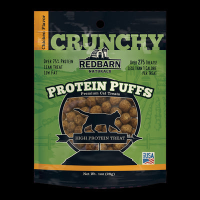 Redbarn Cat Protein Puffs Chicken Flavor