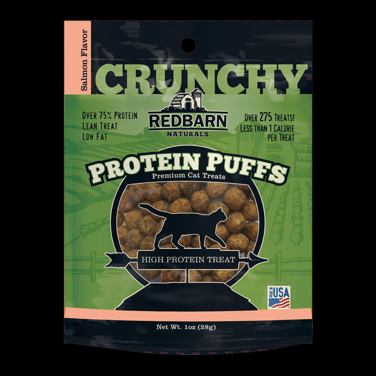 Red barn Cat Protein Puffs Salmon Flavor