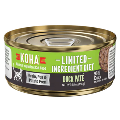 KOHA Limited Ingredient Diet Duck Pâté Cat Can