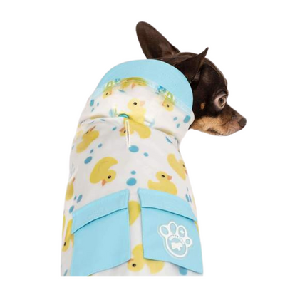 Canada Pooch Torrential Tracker Rain Coat - Rubber Ducks