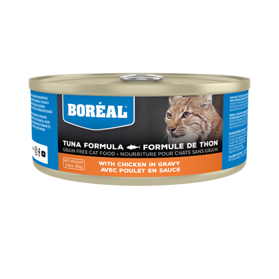 Boreal Red Tuna with Chicken Cat Can