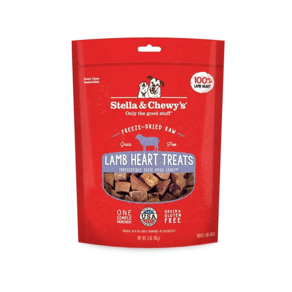 Stella & Chewy's Lamb Hearts Dog Treats