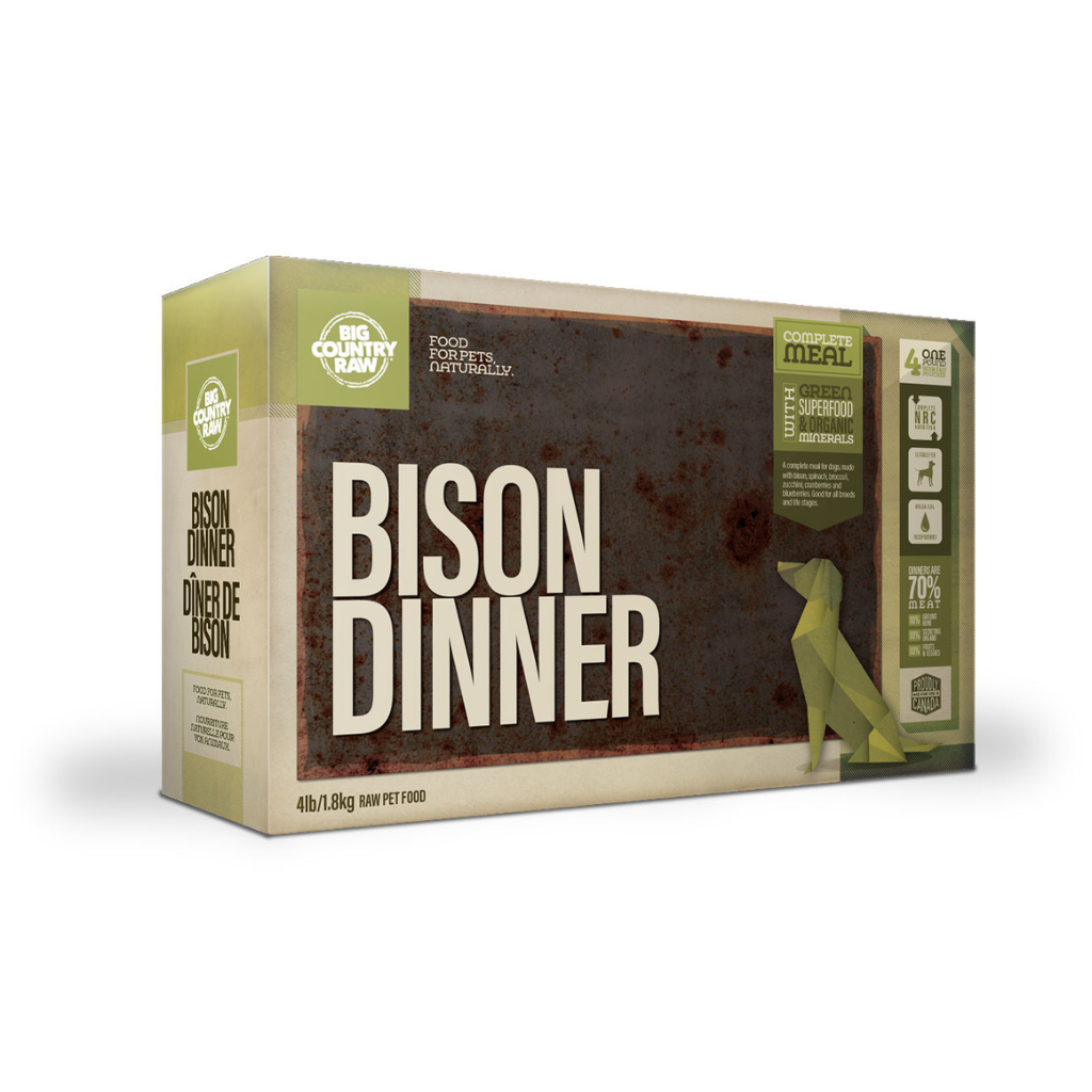 Big Country Raw Dinner - Bison