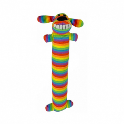 Multipet Loofa Rainbow 12" Dog Toy