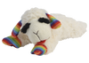 Multipet Rainbow Lamb Chop Dog Toy 10.5&quot;