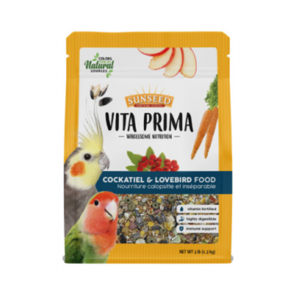 Sunseed Vita Prima Cockatiel & Lovebird Food