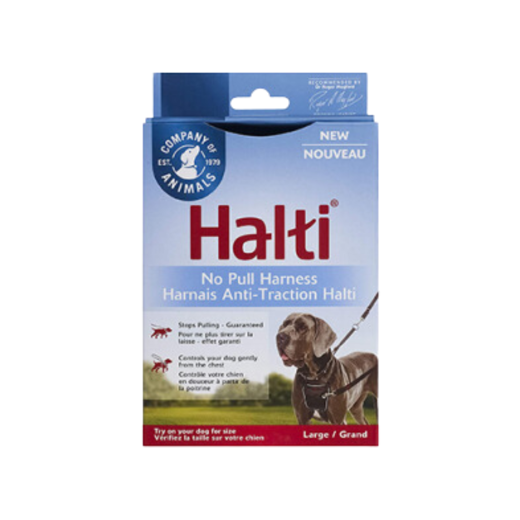 The Company of Animals Halti No-Pull Harness Black