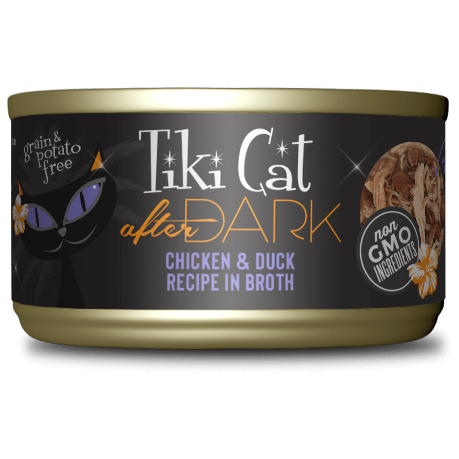 Tiki Cat After Dark Chicken & Duck Cat Can