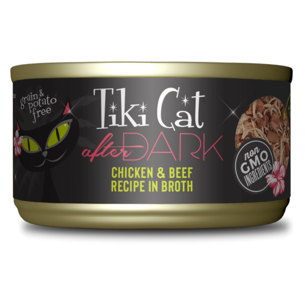 Tiki Cat After Dark - Chicken & Beef Cat Can