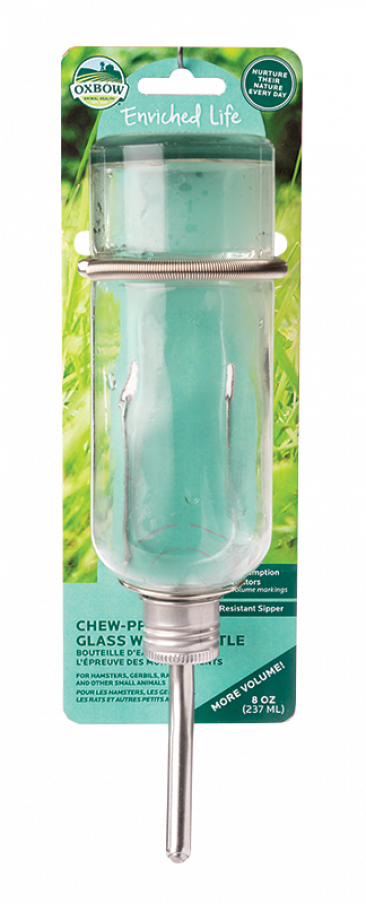 Oxbow Chew Proof Glass Water Bottle