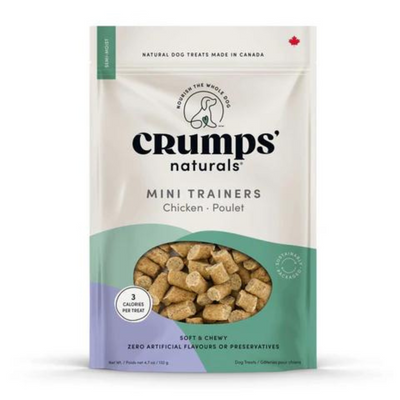 Crumps Semi Moist Chicken Mini Trainers Dog Treats