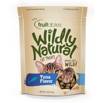 Fruitables Wildly Natural Tuna Flavor Cat Treats