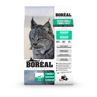 Boreal Funtional Senior / Less Active Cat Food