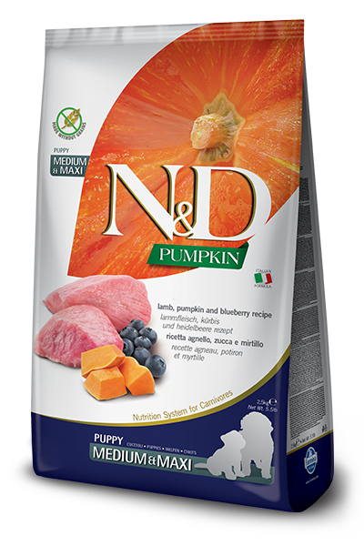 N&D Lamb & Blueberry Puppy Medium Maxi Dog Food