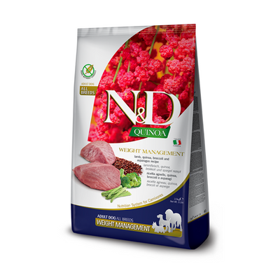 Farmina N&D Quinoa Functional Weight Management Lamb Dog Food