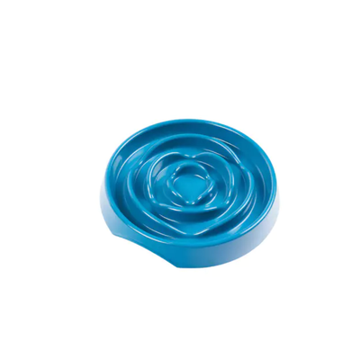 Messy Mutts Interactive Slow Feeder - Blue - 1.75 Cup