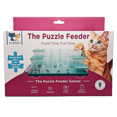 Doc & Phoebe The Puzzle Feeder for Cats