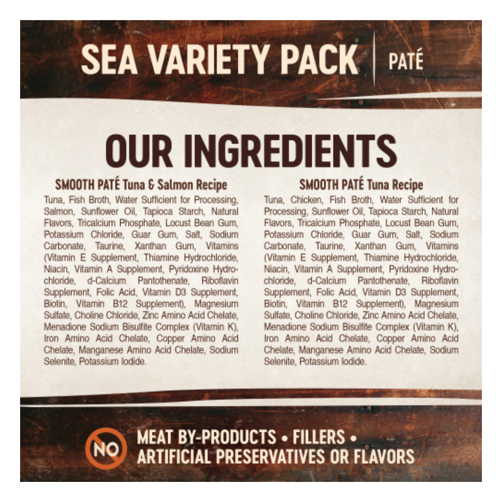 Wellness Core Tiny Tasters Sea Variety Pâté Cat Pouches 12 Pack