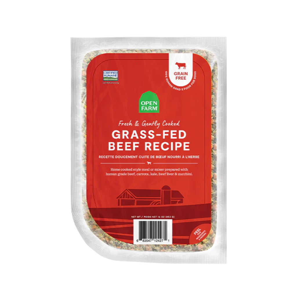 Open Farm Gently Cooked Grass-Fed Beef Dog Food