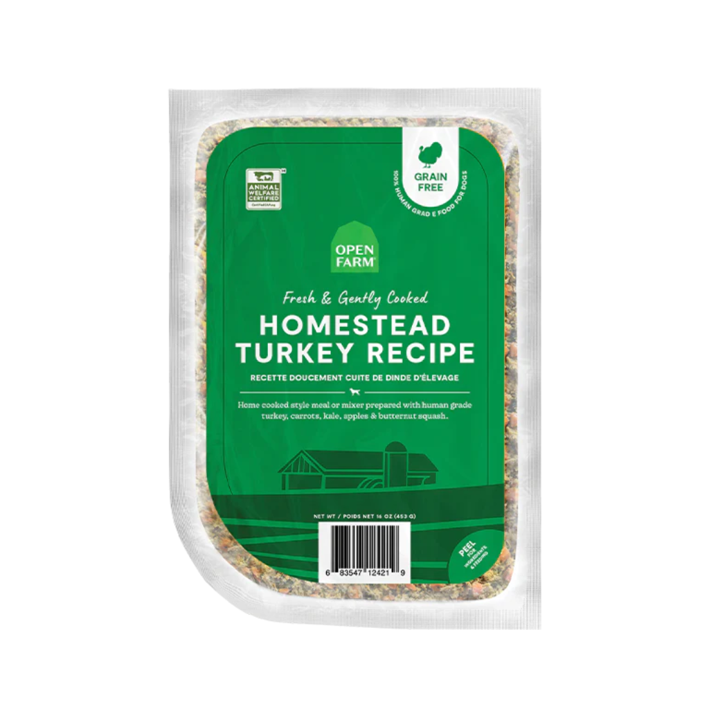 Open Farm Gently Cooked Homestead Turkey Dog Food