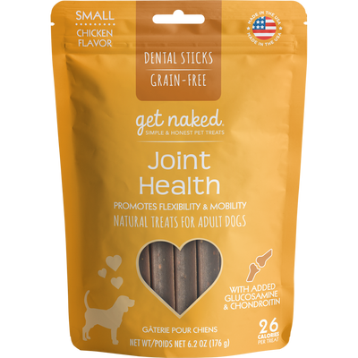 Get Naked Joint Health Dental Chew Sticks Small