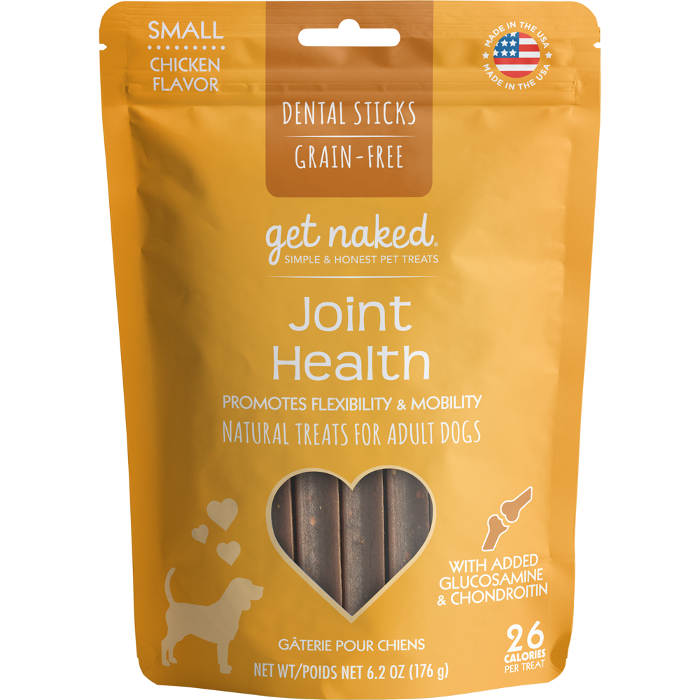 Get Naked Joint Health Dental Chew Sticks Small