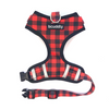 BCUDDLY Harness Red Plaid
