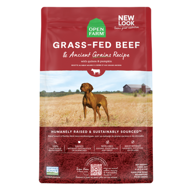 Open Farm Ancient Grains Grass-Fed Beef Dog Food
