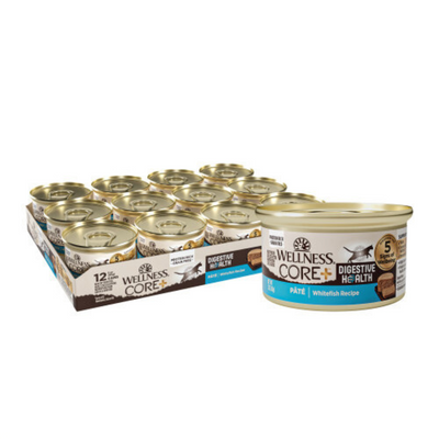 Wellness CORE+ Digestive Health Whitefish Pâté Cat Can