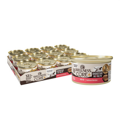 Wellness CORE+ Digestive Health Salmon Pâté Cat Can