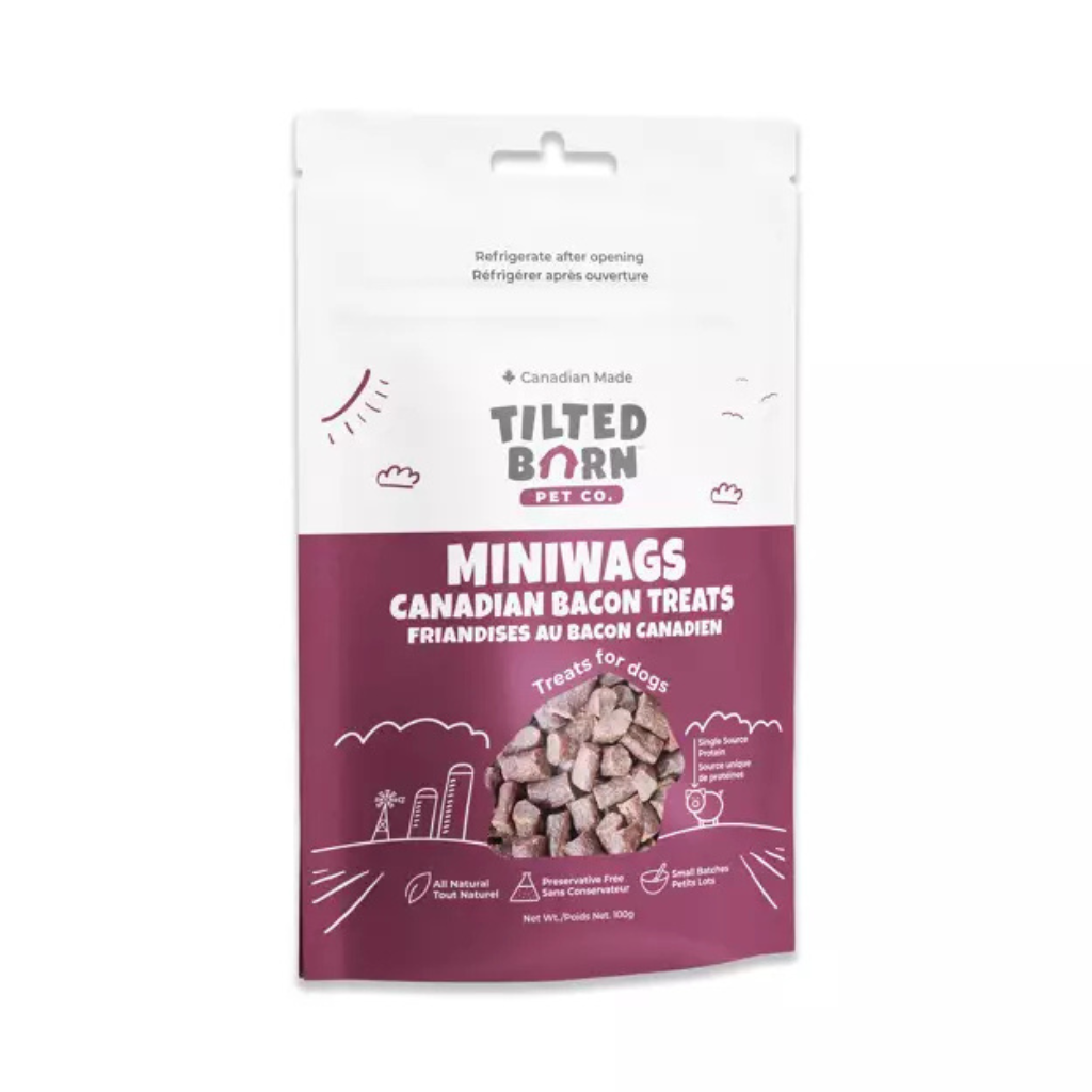 Tilted Barn Pet Co. Canadian Bacon MiniWags Dog Treats