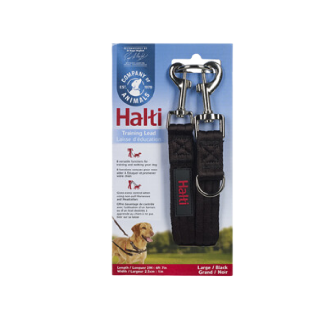 The Company of Animals Halti Training Lead Black Large