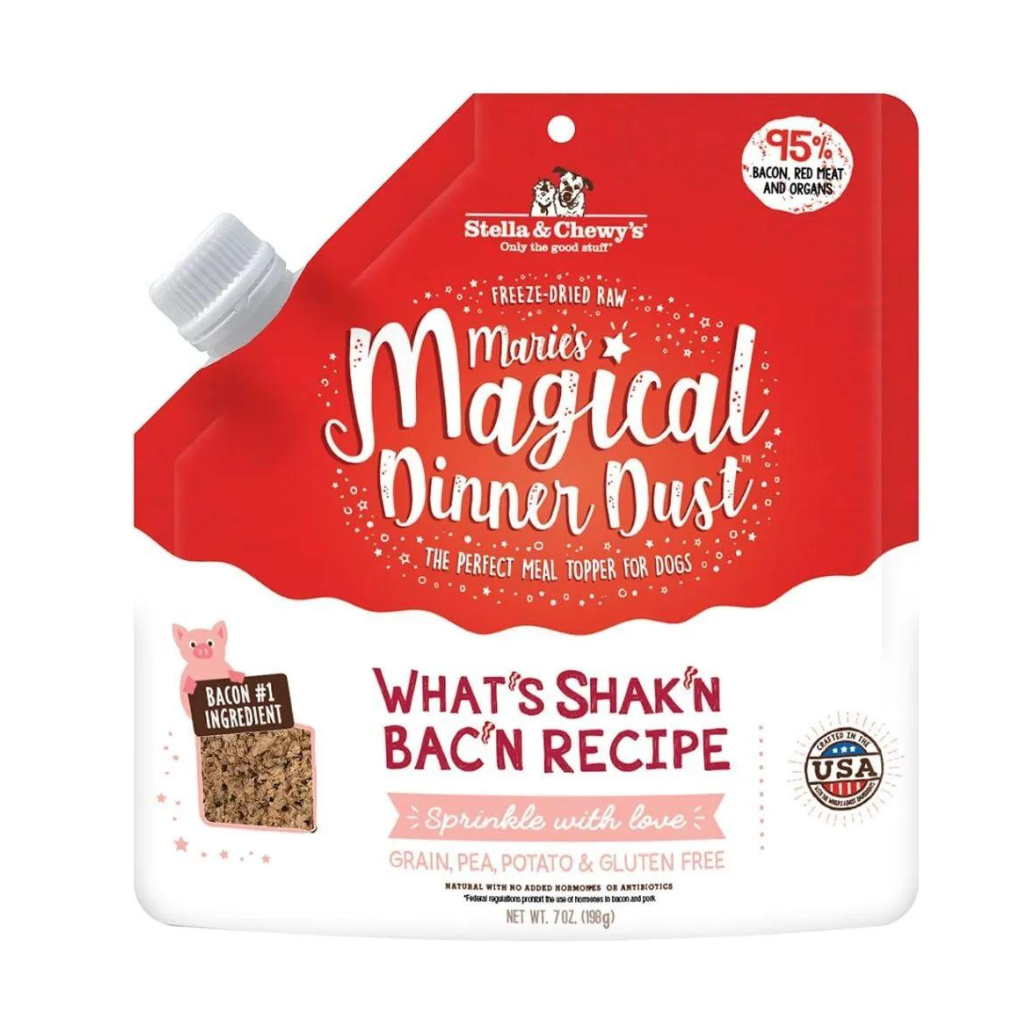 Stella & Chewy's Marie’s Magical Dinner Dust What’s Shak’n Bac’n