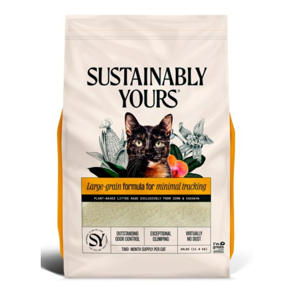 Sustainably Yours Large-Grains Cat Litter