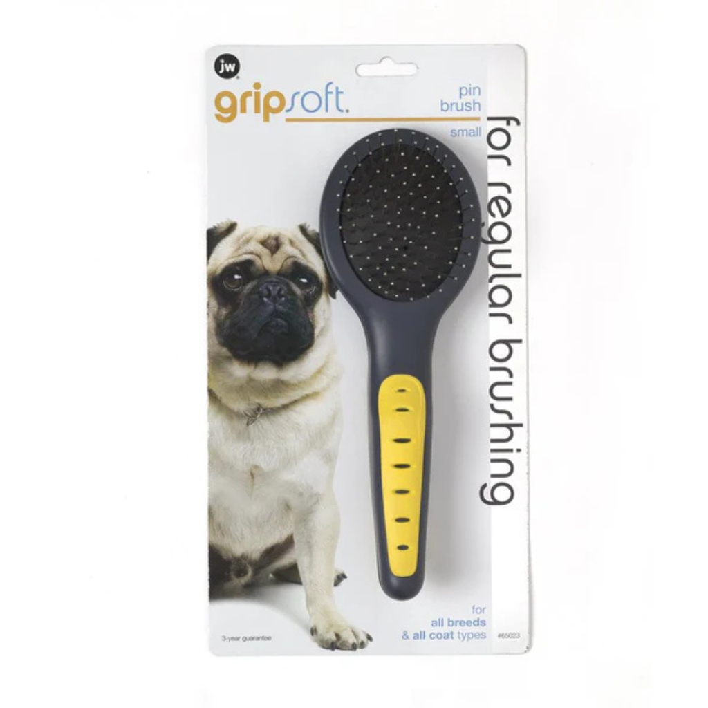 JW Pet GripSoft Pin Brush Small