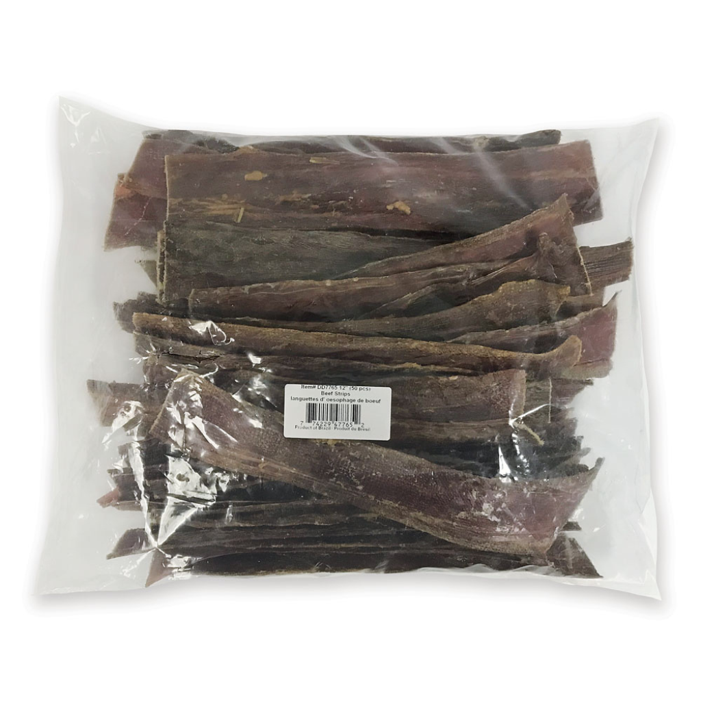 Bullsters Beef Strips 12" Dog Treat