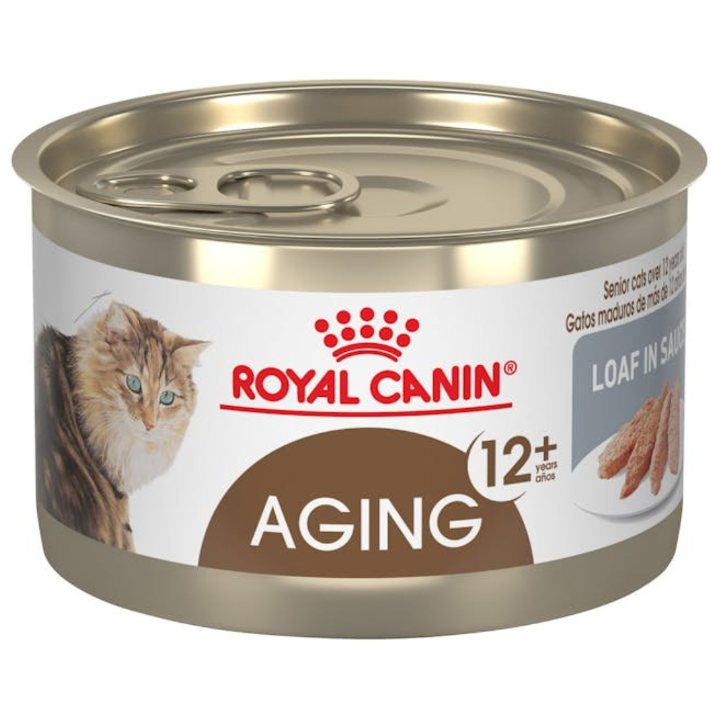 Royal Canin Aging 12+ Loaf in Sauce Cat Can